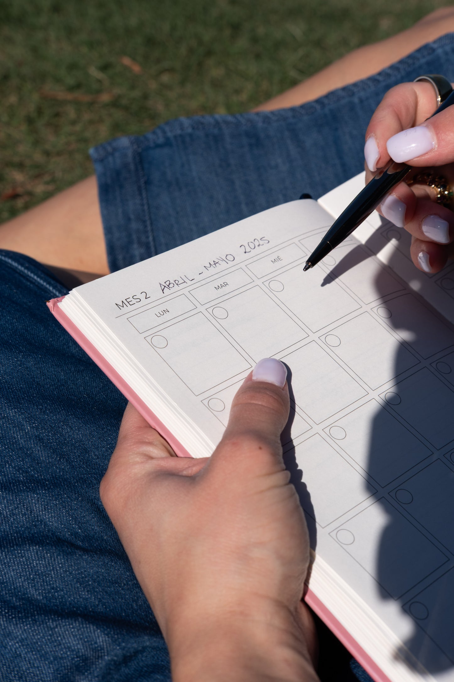 Planner Diario - Rosado
