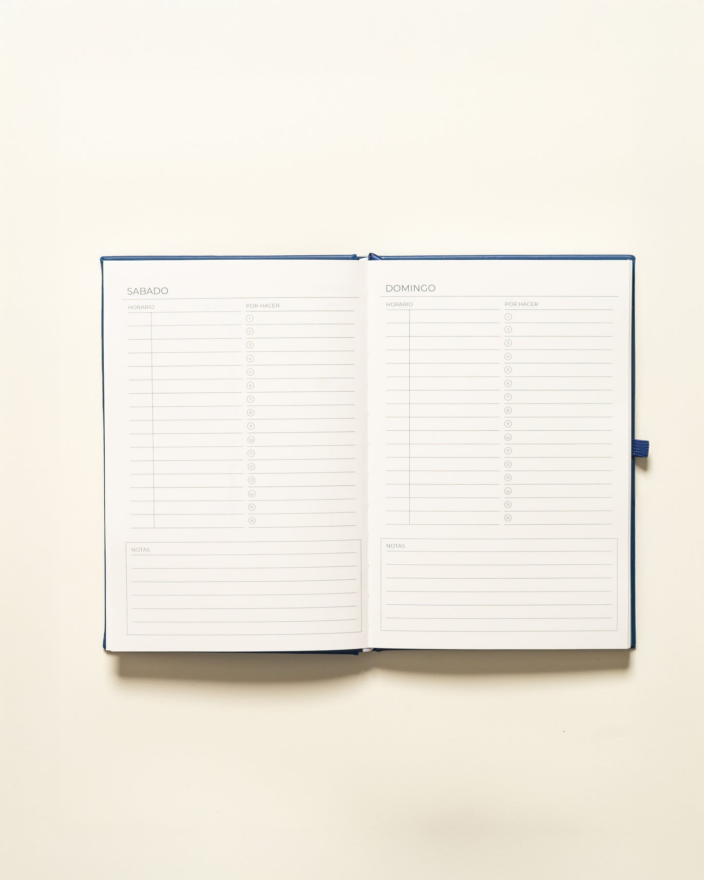 Planner Diario - Rosado