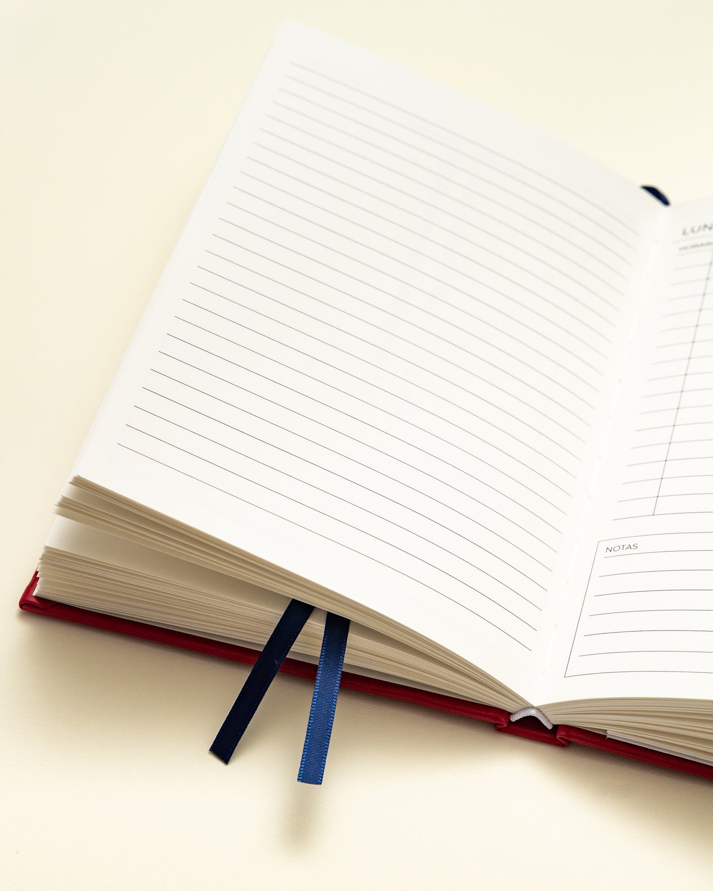 Planner Diario - Rojo