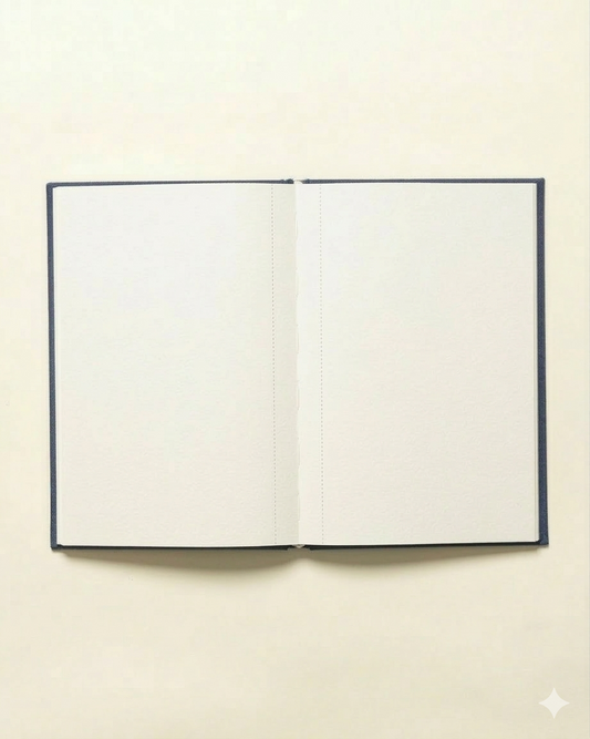 Sketchbook - Navy Linen Cover
