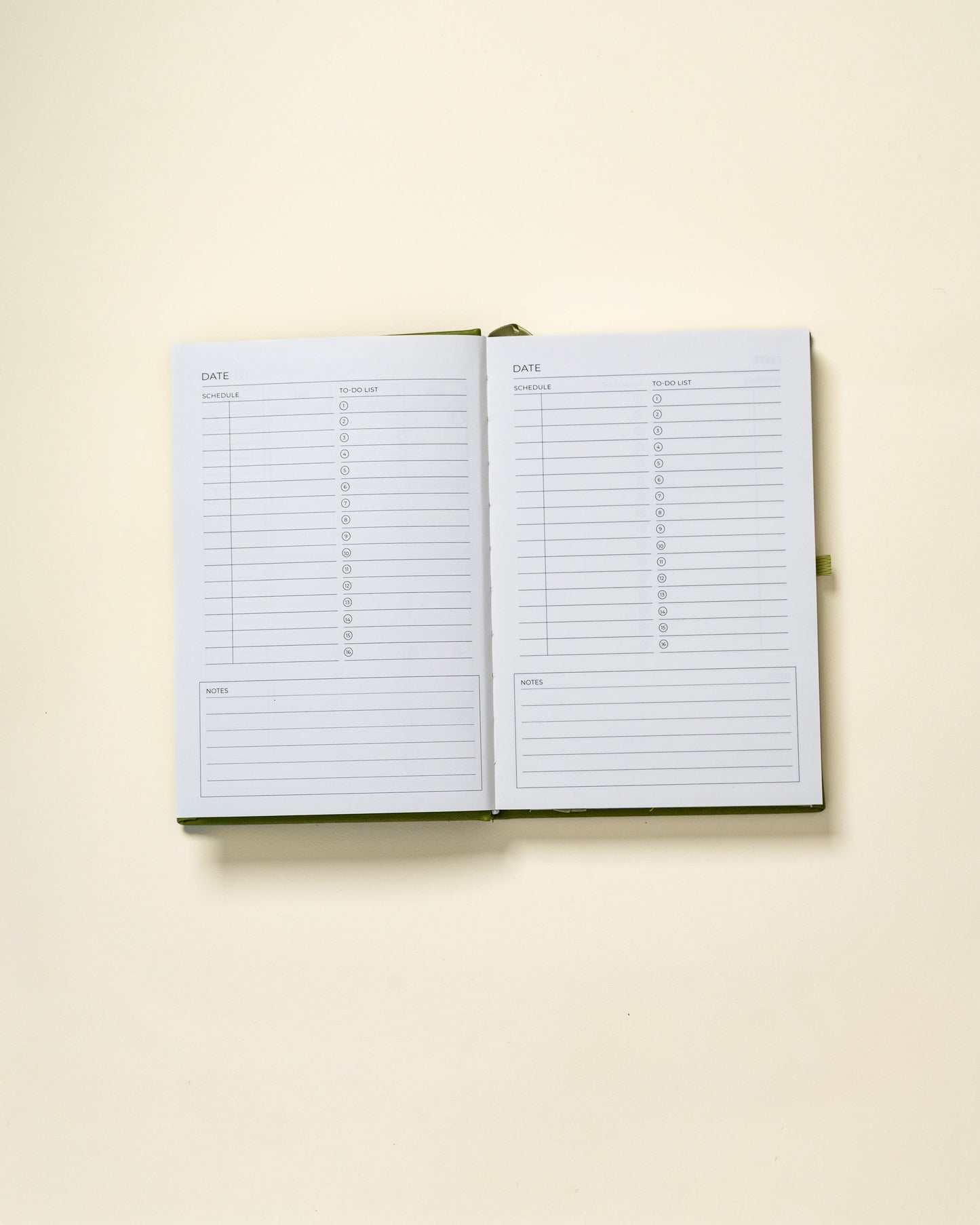 Undated Planner Linen (6 Months)