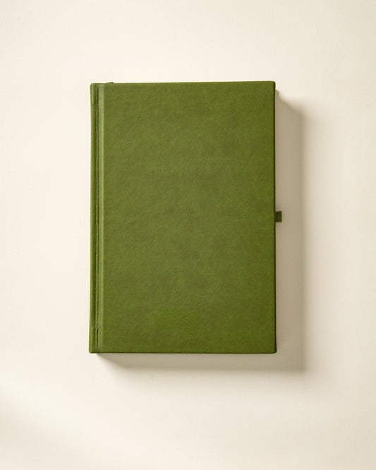 Undated Planner Vegan Leather (3 Months) — Green