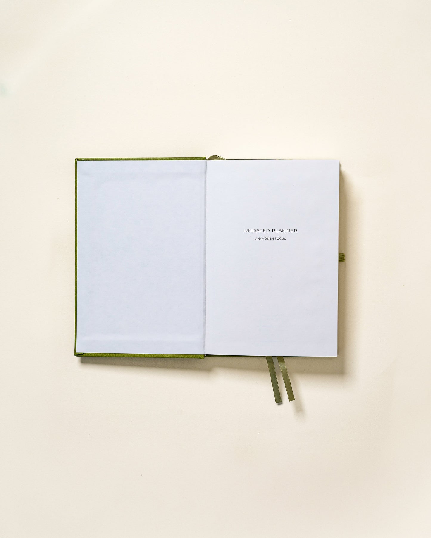 Undated Planner Hardcover (6 Months)