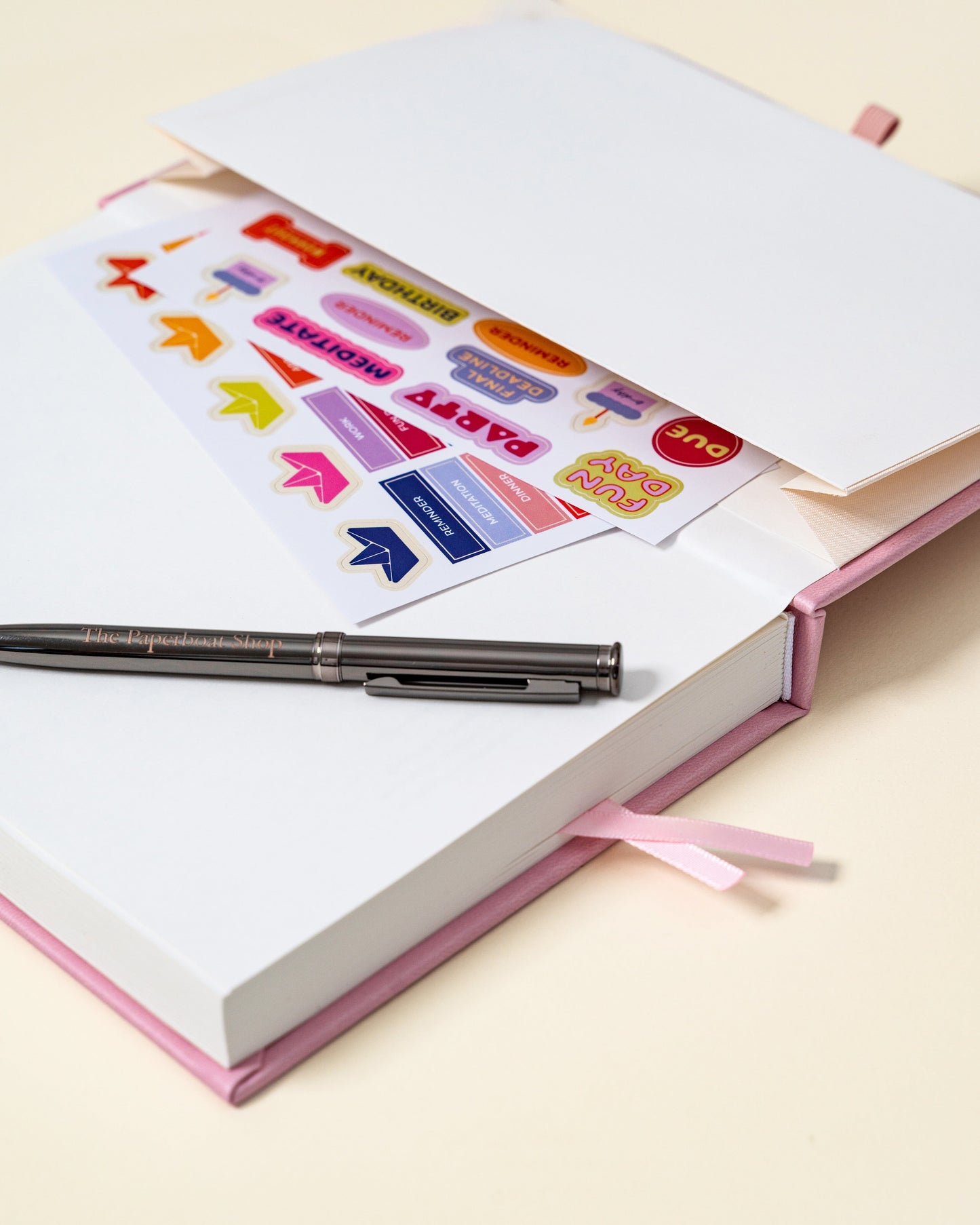 Undated Planner Vegan Leather (3 Months)