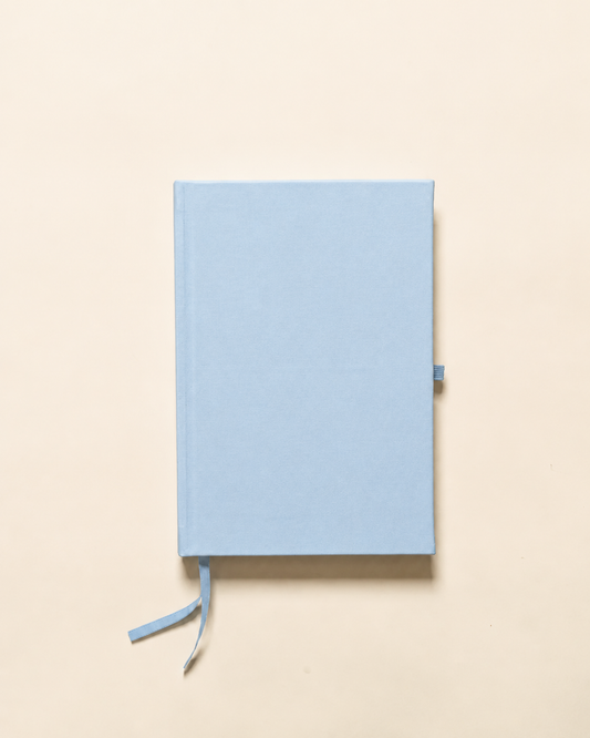 Undated Planner Vegan Leather (6 Months) — Blue