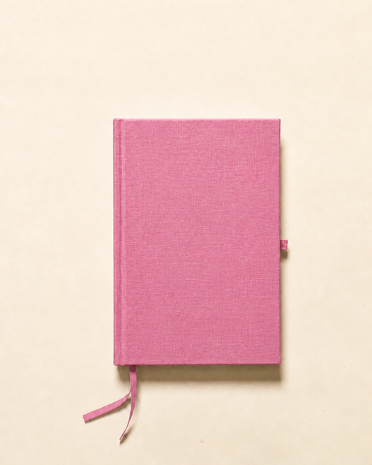 Undated Planner Linen (3 Months) — Fuchsia