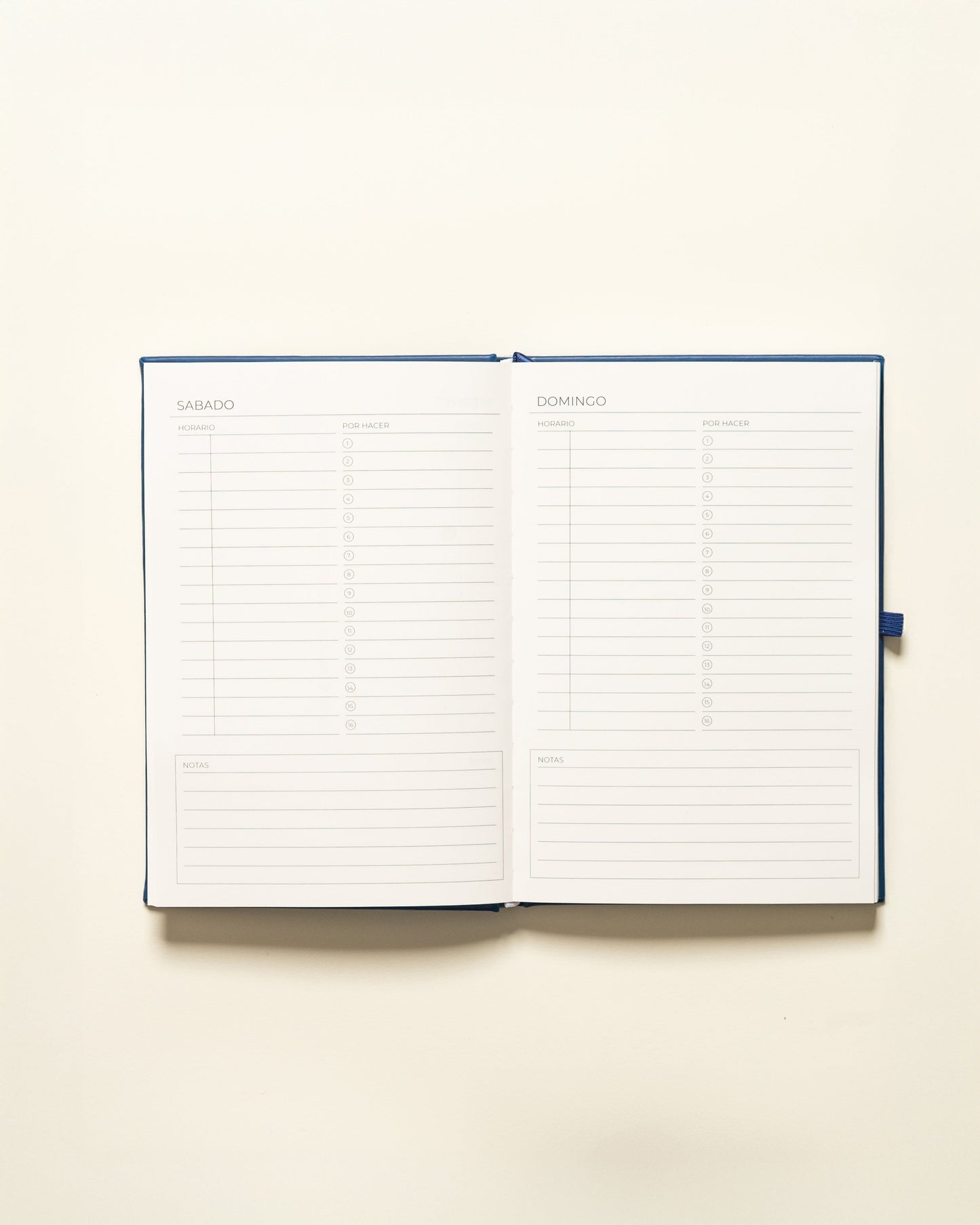 Undated Planner Spanish (3 Months)