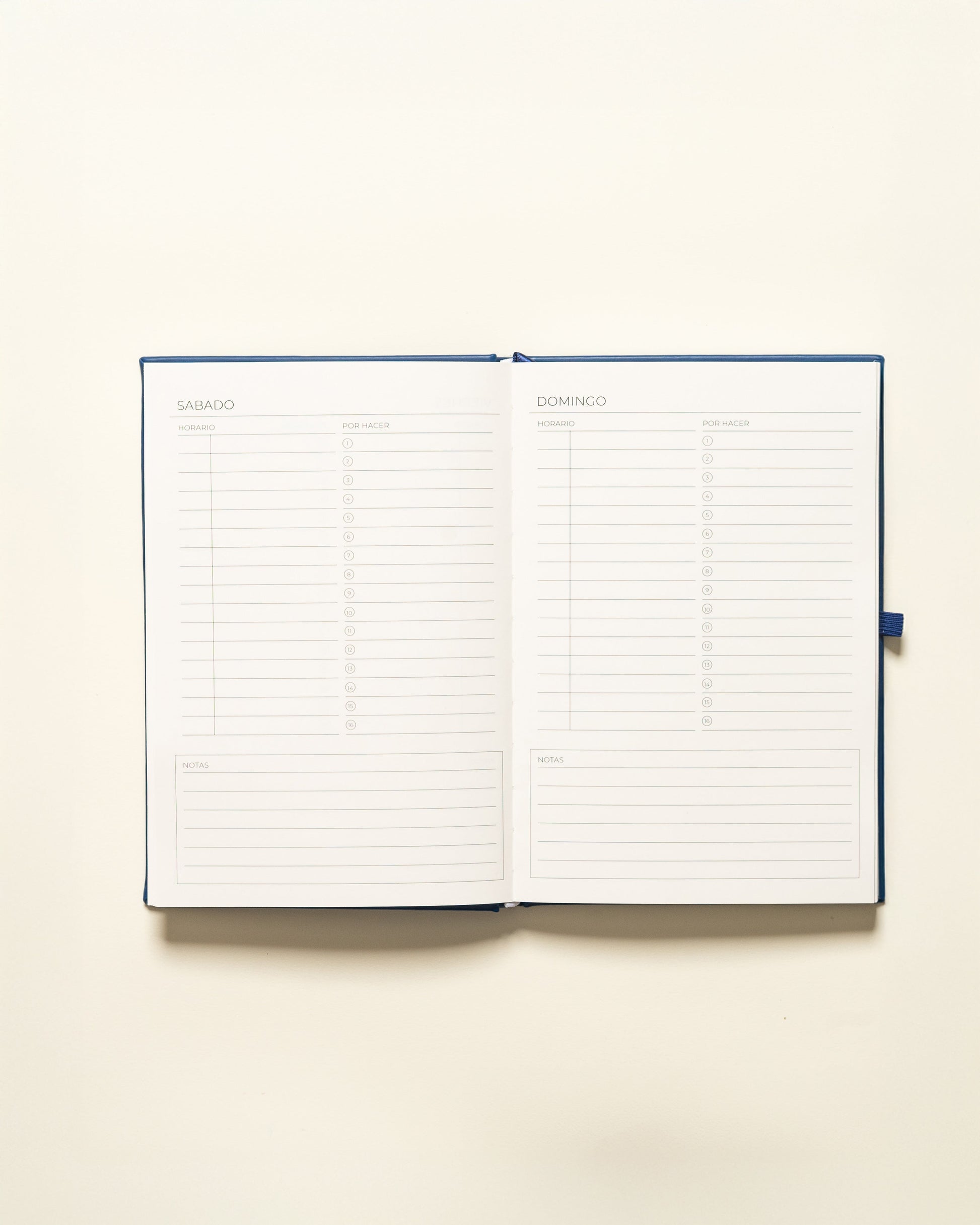 Undated Planner Spanish (3 Months)
